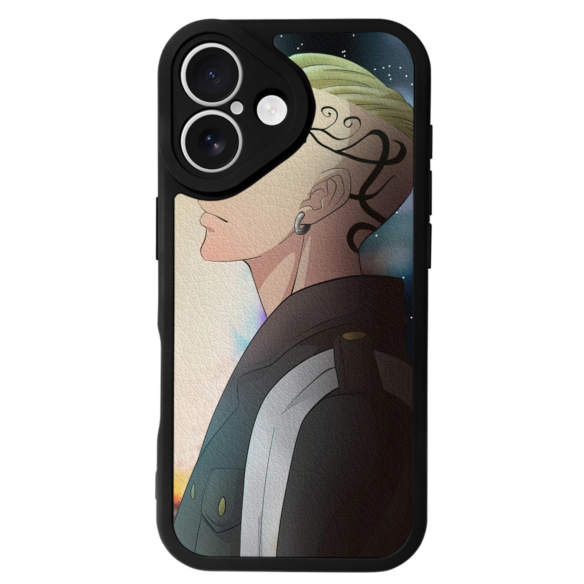 （画像用） 東京リベンジャーズ Tokyo Revengers 【iPhone 16シリーズ対応】シリコンスマホケース（レザー調） 材質：シリコン